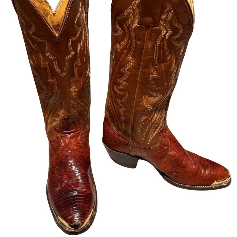 Justin Boots Brown Cowboy Western Boots